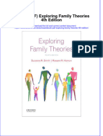 Instant Download Ebook PDF Exploring Family Theories 4th Edition PDF Scribd
