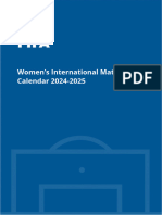 Women's International Match Calendar 2024-2025 - EN 18012024 v1