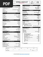 Emerald ATR 72 NORMAL CHECKLIST