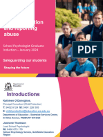 SP Graduate Induction - Child Protection and Reporting Abuse - Participants - January 2024