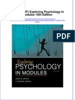 Instant Download Ebook PDF Exploring Psychology in Modules 10th Edition PDF Scribd