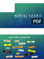 Unit 4 Modal Verbs