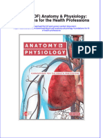 Instant Download Ebook PDF Anatomy Physiology Foundations For The Health Professions PDF Scribd