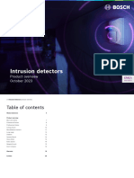 Bosch - Intrusion Detectors Product Overview - 10-2023 - EN - EMEA - v2 - LR - 41311