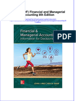 Instant Download Ebook PDF Financial and Managerial Accounting 8th Edition PDF Scribd