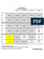 S1 Pupil Timetable 2023 Week 1 With Rooming