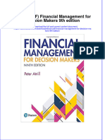 Instant Download Ebook PDF Financial Management For Decision Makers 9th Edition PDF Scribd