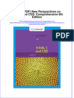 Full Download Ebook Ebook PDF New Perspectives On HTML 5 and Css Comprehensive 8th Edition PDF