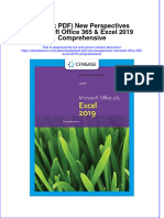 Full Download Ebook Ebook PDF New Perspectives Microsoft Office 365 Excel 2019 Comprehensive PDF