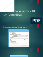 Instalando Windows 10 en VirtualBox