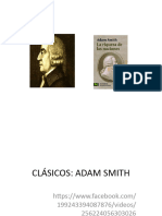 CLÁSICOS (Adam Smith, Malthus, Ricardo y Mill)