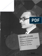 (Coleção Grandes Descobertas) Rebecca Goldstein - Incompletude - A Prova e o Paradoxo de Kurt Gödel-Editora Companhia Das Letras (2008)