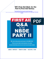 Instant Download Ebook PDF First Aid Qa For The Nbde Part II First Aid Series PDF Scribd