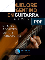 Folklore Argentino en Guitarra Guia DIC 2023