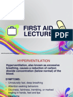 First Aid Lecture