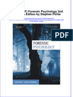 Instant Download Ebook PDF Forensic Psychology 2nd Canadian Edition by Stephen Porter PDF Scribd