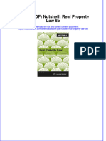 Full Download Ebook Ebook PDF Nutshell Real Property Law 5e PDF