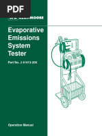 Evap Tester Kentmoore