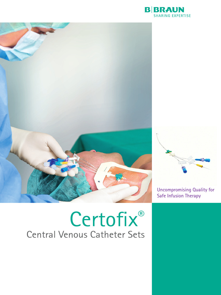CVC - B Braun - Certofix | PDF | Intravenous Therapy | Methicillin ...