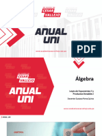 Anual Uni Semana 2 Álgebra