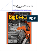 Instant Download Ebook PDF Big C Late Objects 3rd Edition PDF Scribd