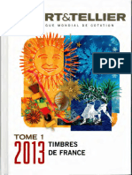Yvert Tome 1 2013 Timbres de France