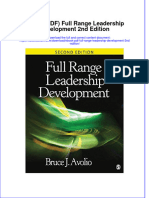 Instant Download Ebook PDF Full Range Leadership Development 2nd Edition PDF Scribd