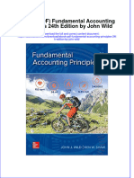 Instant Download Ebook PDF Fundamental Accounting Principles 24th Edition by John Wild PDF Scribd