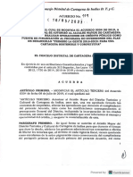 ACUERDO 119 de 2023 MODIFICA EL ACUERDO 004 DE 2019