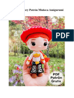 Jessie Toy Story Patron Muneca Amigurumi Gratis PDF