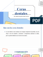 Ceras Dentales