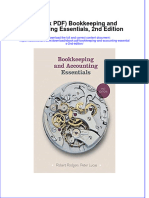 Instant Download Ebook PDF Bookkeeping and Accounting Essentials 2nd Edition PDF Scribd