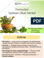 Formulasi Sediaan Obat B A 2021