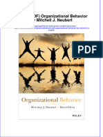Full Download Ebook Ebook PDF Organizational Behavior by Mitchell J Neubert PDF