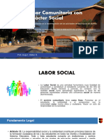 Clase Tema Presentación de La Labor Social