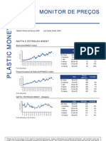310706 - Relatório Setorial Petroquímico - Monitor de Preços - 31072006