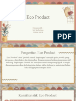 Presentasi Eco Product - Kewirausahaan Dan Ecopreniurship