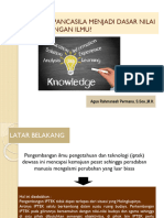 Pancasila Sebagai Dasar Nilai Pengembangan Ilmu