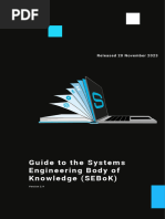 Guide To The Systems Engineering Body of Knowledge v2.9