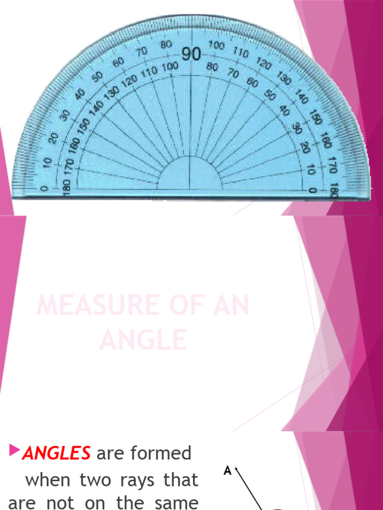 Measure of Angle | PDF
