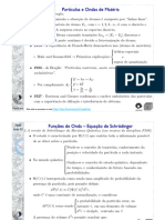 Partículas e Ondas de Matéria: F689 Aula 02