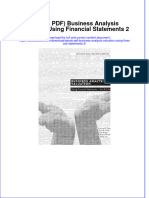 Instant Download Ebook PDF Business Analysis Valuation Using Financial Statements 2 PDF Scribd
