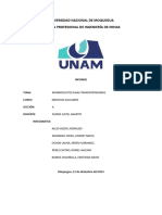 Informe Mineroductos y Fajas Transportadoras