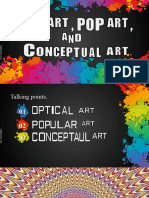 Pop Op Conceptual Art G 4