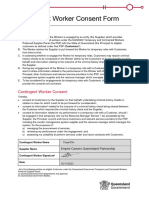 Contingent Worker Consent Form