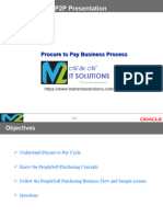 Procure To Pay Process Flow