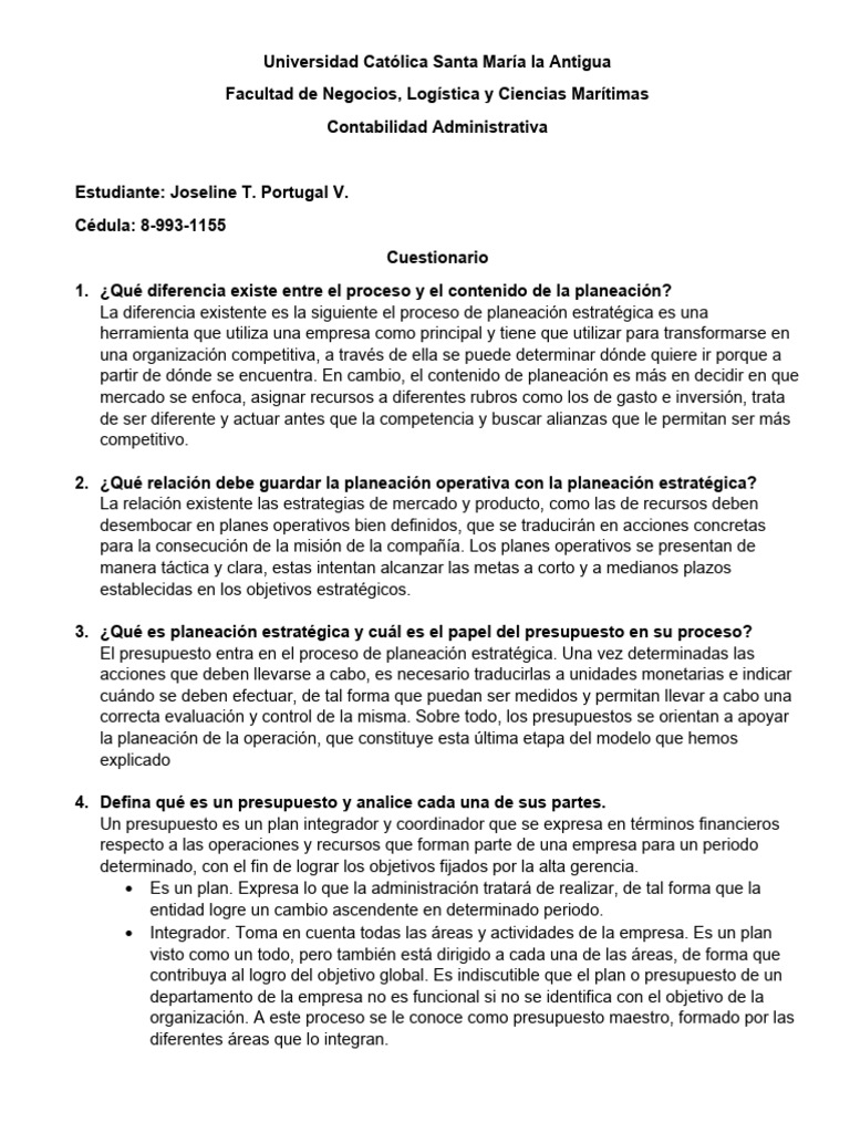 Cuestionario 5 descargar gratis pdf presupuesto planificaci n
