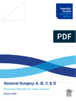 General Surgery Orientation Booklet