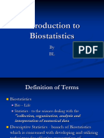 Introduction To Biostatistics1