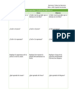 Plantilla de Tablas Comparativas